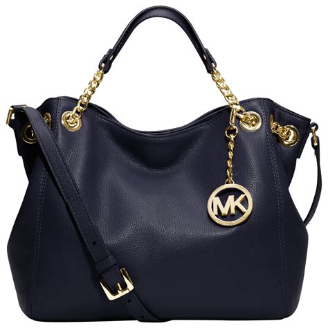 michael kors jet set handbag navy